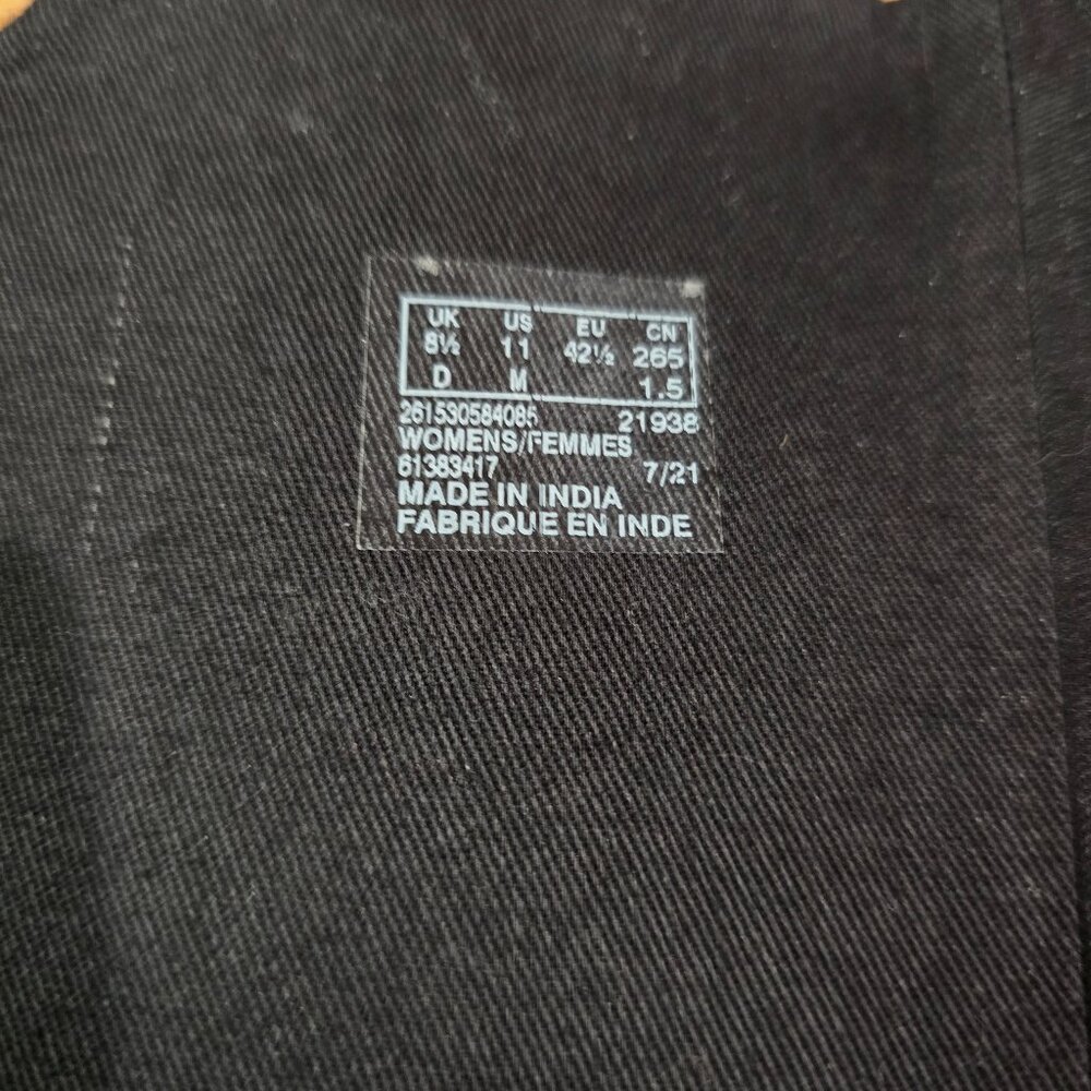 Clarks Collection Women's Ultimate Comfort Riding Boots Black Leather Size 11M - Picture 10 of 12